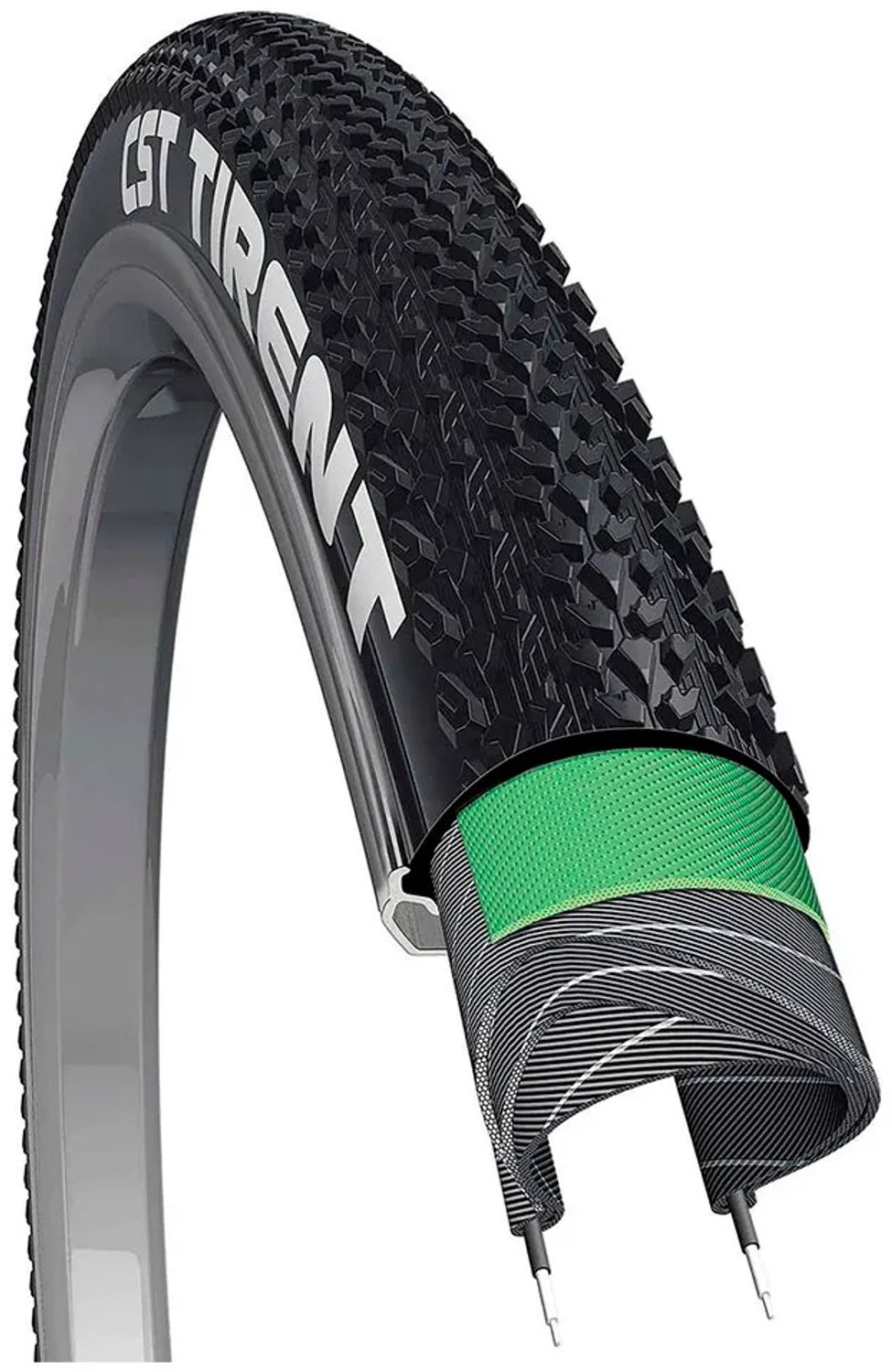 Cst Tirent Tubeless 700c X 47 Gravelband Zilver 700C x 47