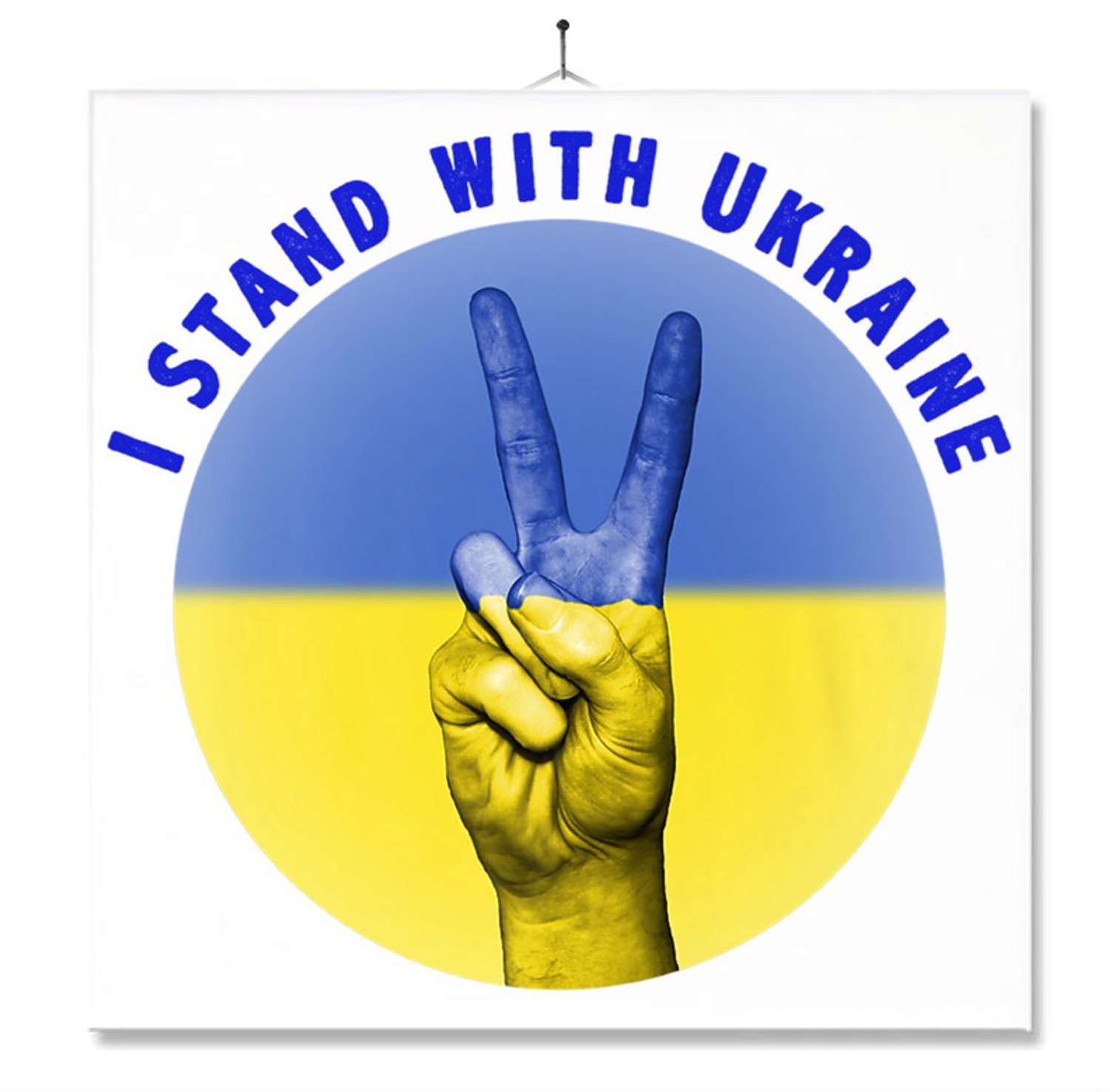 MC Living Tegel Met Opdruk | Oekraine | I stand with Ukraine Ontwerp 11