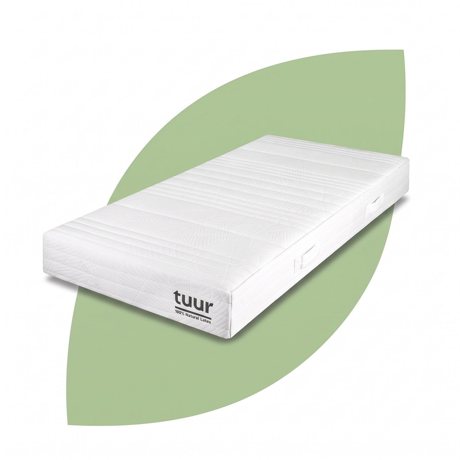 Tuur Pure Matras 80x200x21 cm - Koudschuim - Medium-Stevig Wit