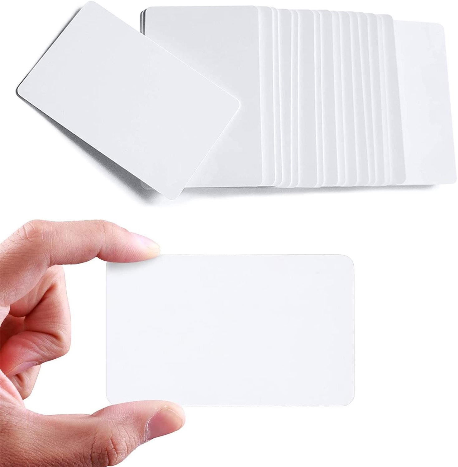 20 Stuks NTAG215 NFC Inkjet Kaarten, Blanco PVC, 504 Bytes Geheugen