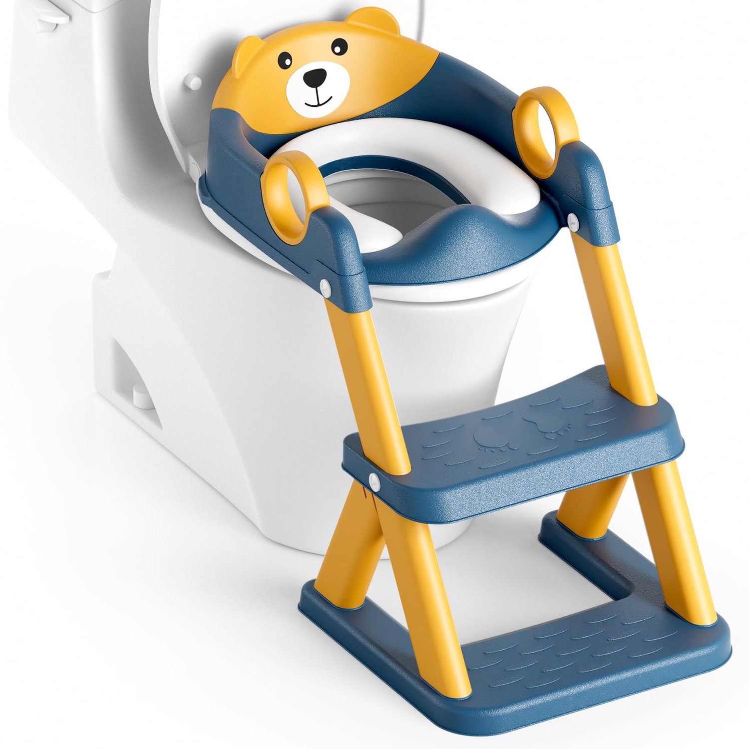 Upgrade Potty Training Toilet voor Kinderen - 2-in-1 Toiletstoel met Antislip
