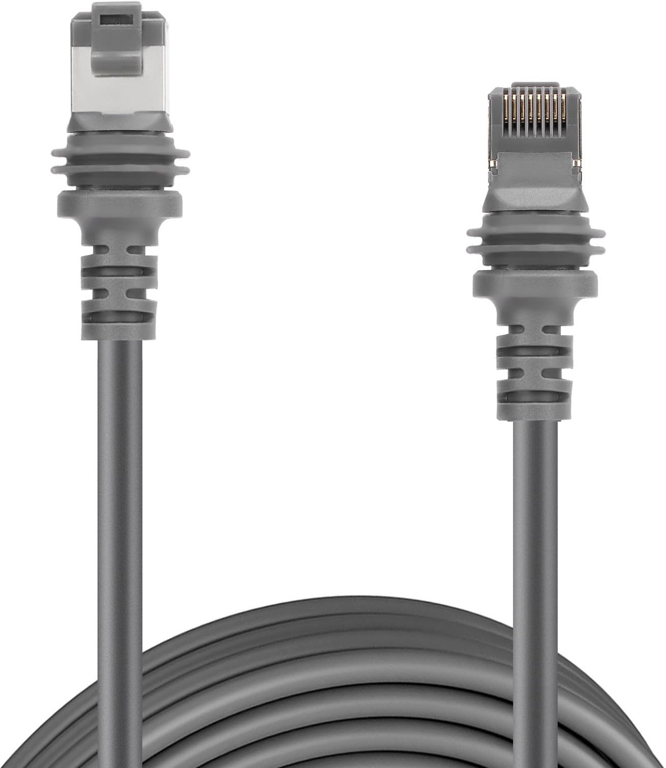 Kabelverlenging Waterdicht - Gen 3 Vervangingskabel - 2000 Mbps - Stabiele Netwerkvoorziening - Geschikt voor Binnen/Buiten - Weerbestendig Ontwerp - Netwerkkabel