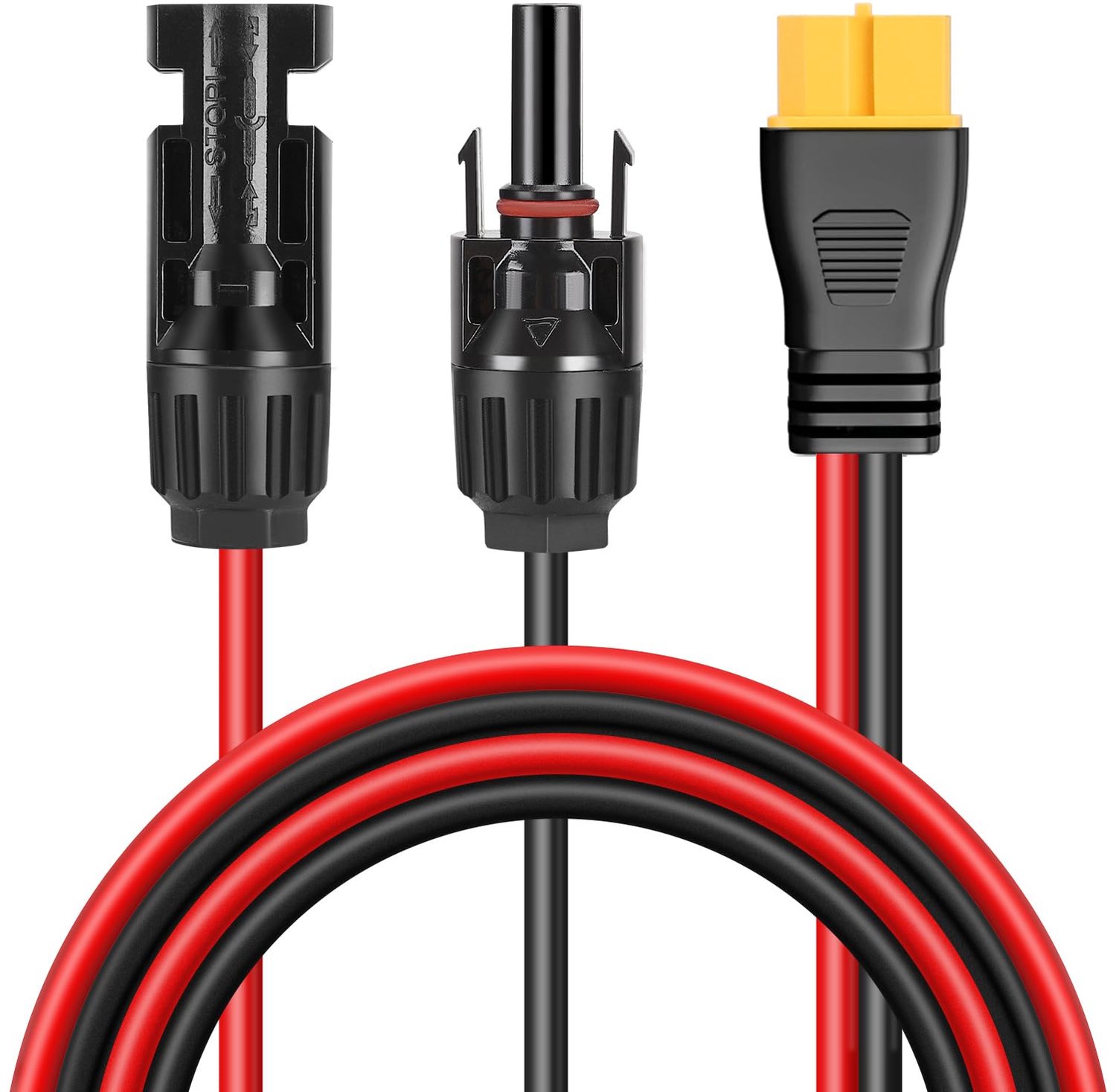 1m Solar Kabel met Connector voor Zonnepaneel