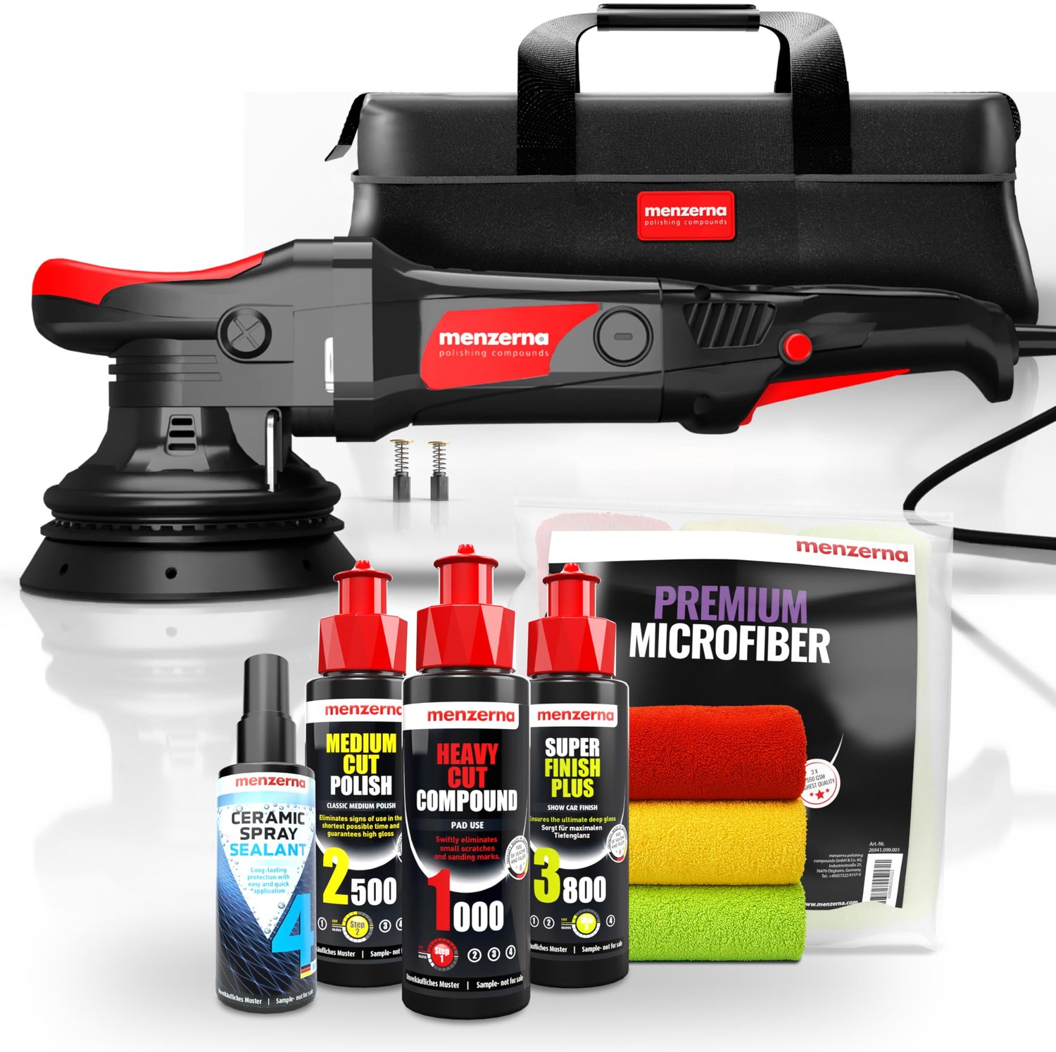 Polijstmiddel bundel: MZ-XR Polijstmachine met Accessoires