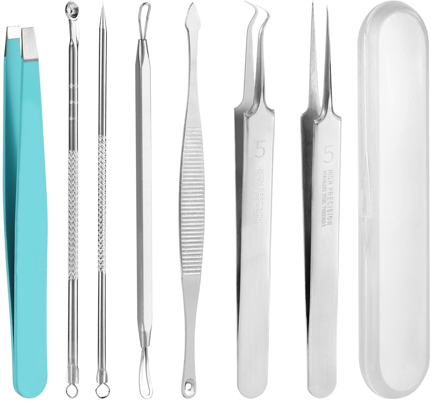 7-delige Acne Verwijderaar Toolset met Opbergdoos