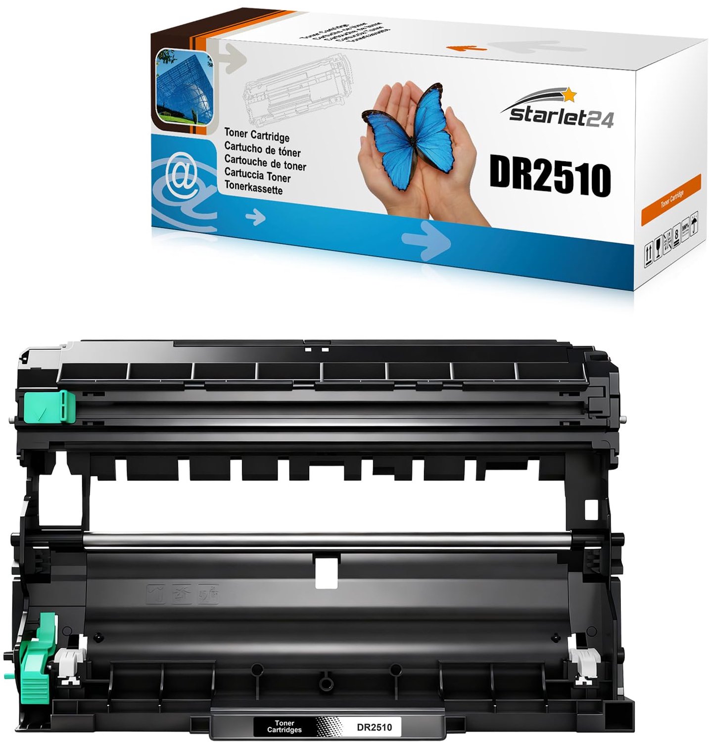Compatibele Drumunit DR2510 voor Laserprinters - Zwart