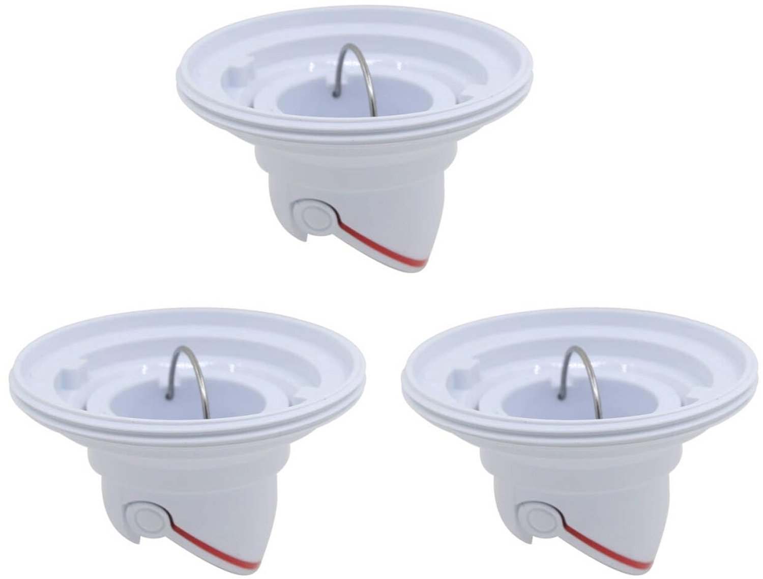 Antigeur Afvoerplug voor Badkamer (3 stuks)
