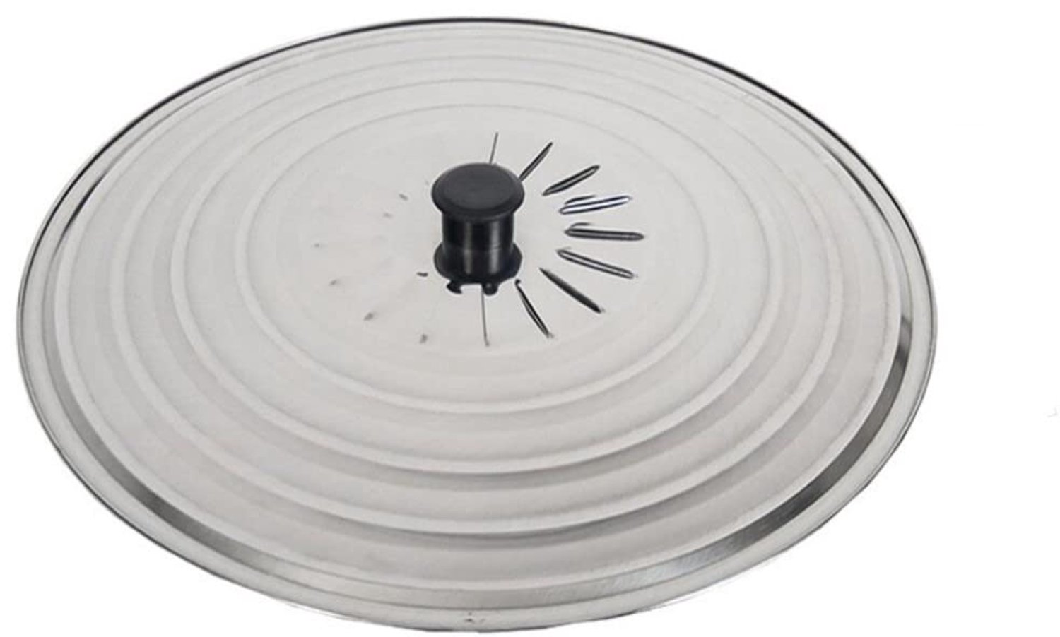 Deksel voor Koekenpannen - Ergonomische Handgreep - 40 cm
