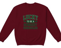Chirurgisch Planner Sweater – LUCKY TO BE A SURGERY SCHEDULER – St. Patrick's Dag Outfit – Unisex Sweater voor Dames & Heren – Leuk Cadeau voor Medische Professionals