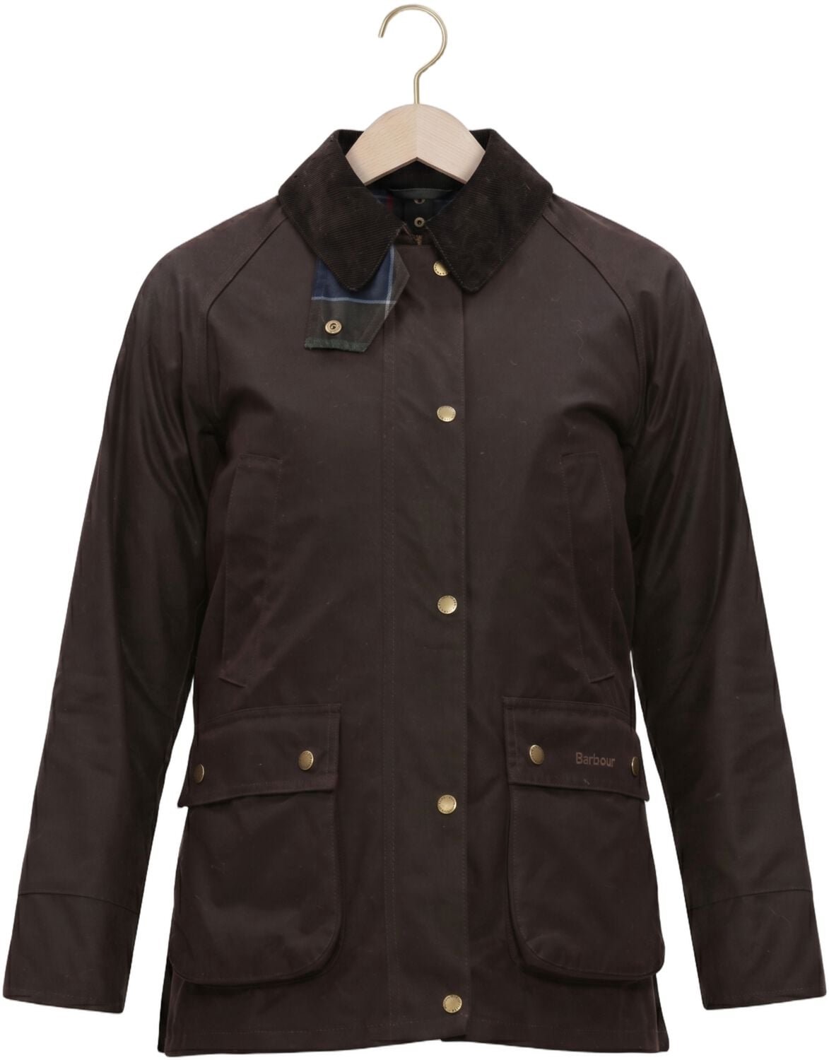 BARBOUR Acorn Wax Jacket Jassen Dames - Winterjas - Bruin - Maat XS