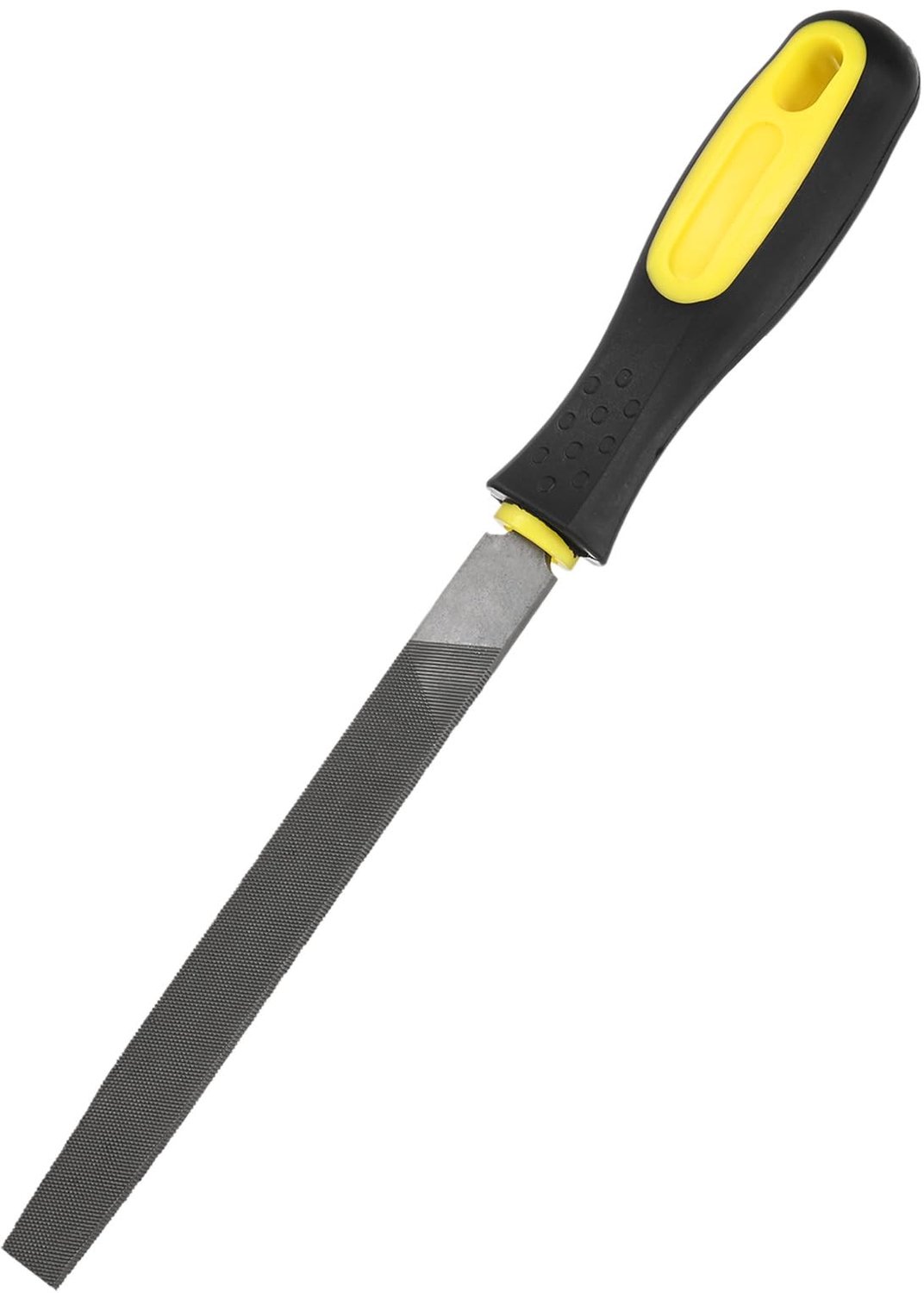 Platte Metalen Vijl 15,5 cm - High Carbon Steel Hand Vijl met PVC Grip