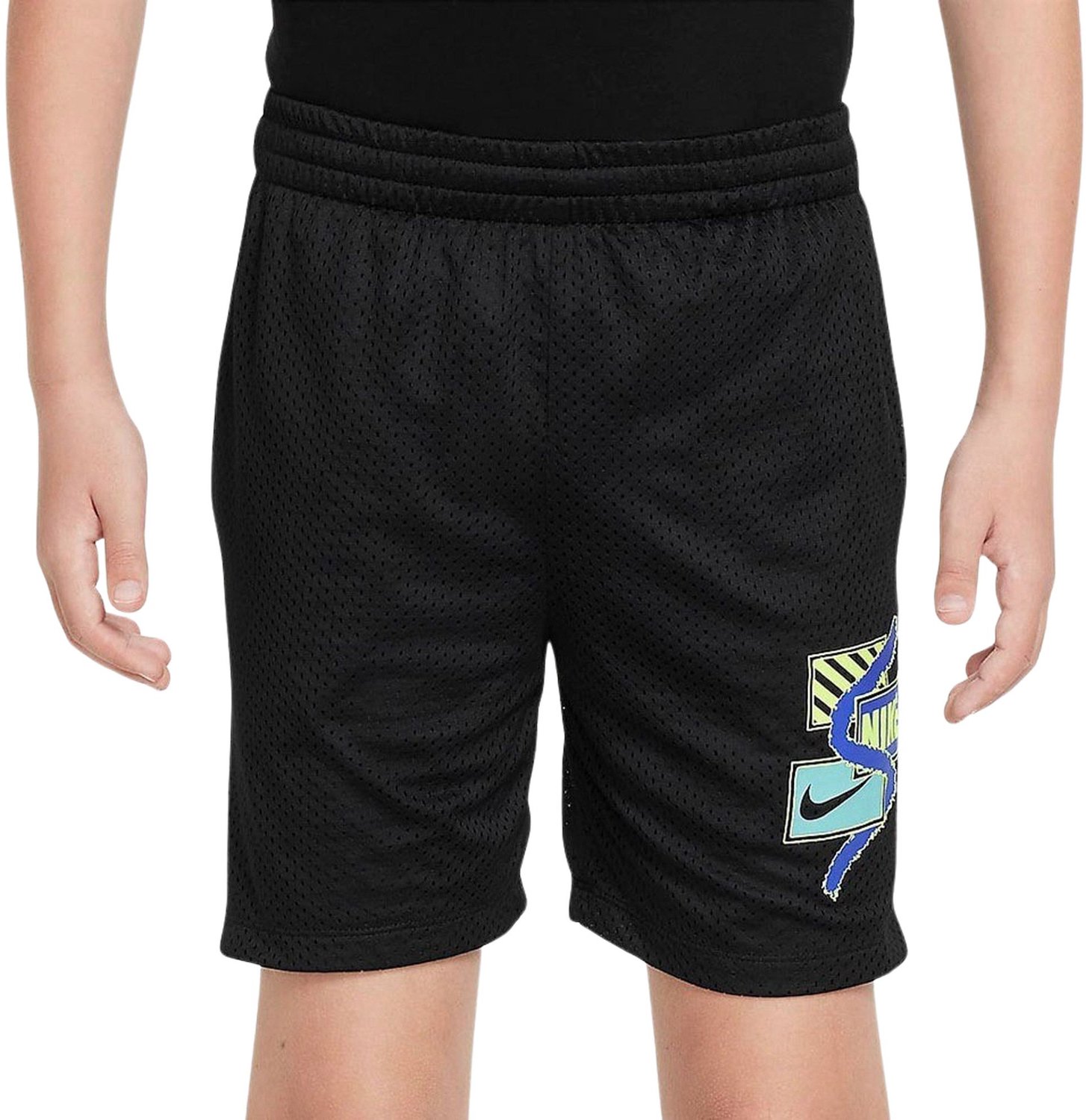 Nike Dri-FIT Multi Short Junior Zwart