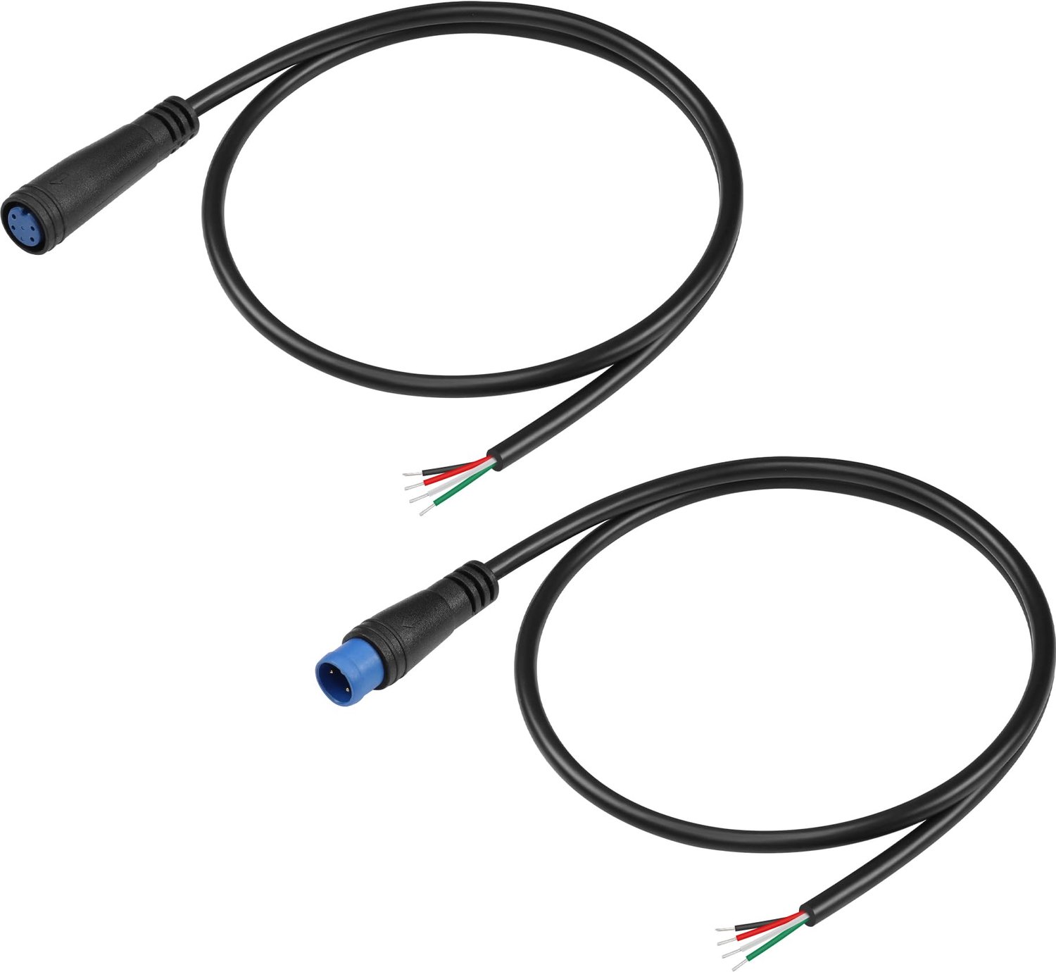 Waterdichte 4-Pin Sensor Voedingskabel voor Fietslampen