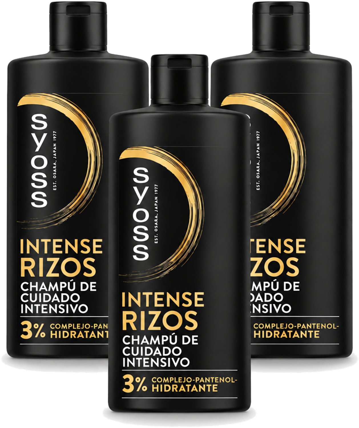 3 x Syoss – Shampoo – Intense Curls – 440 ml - Voordeelverpakking - 3 stuks