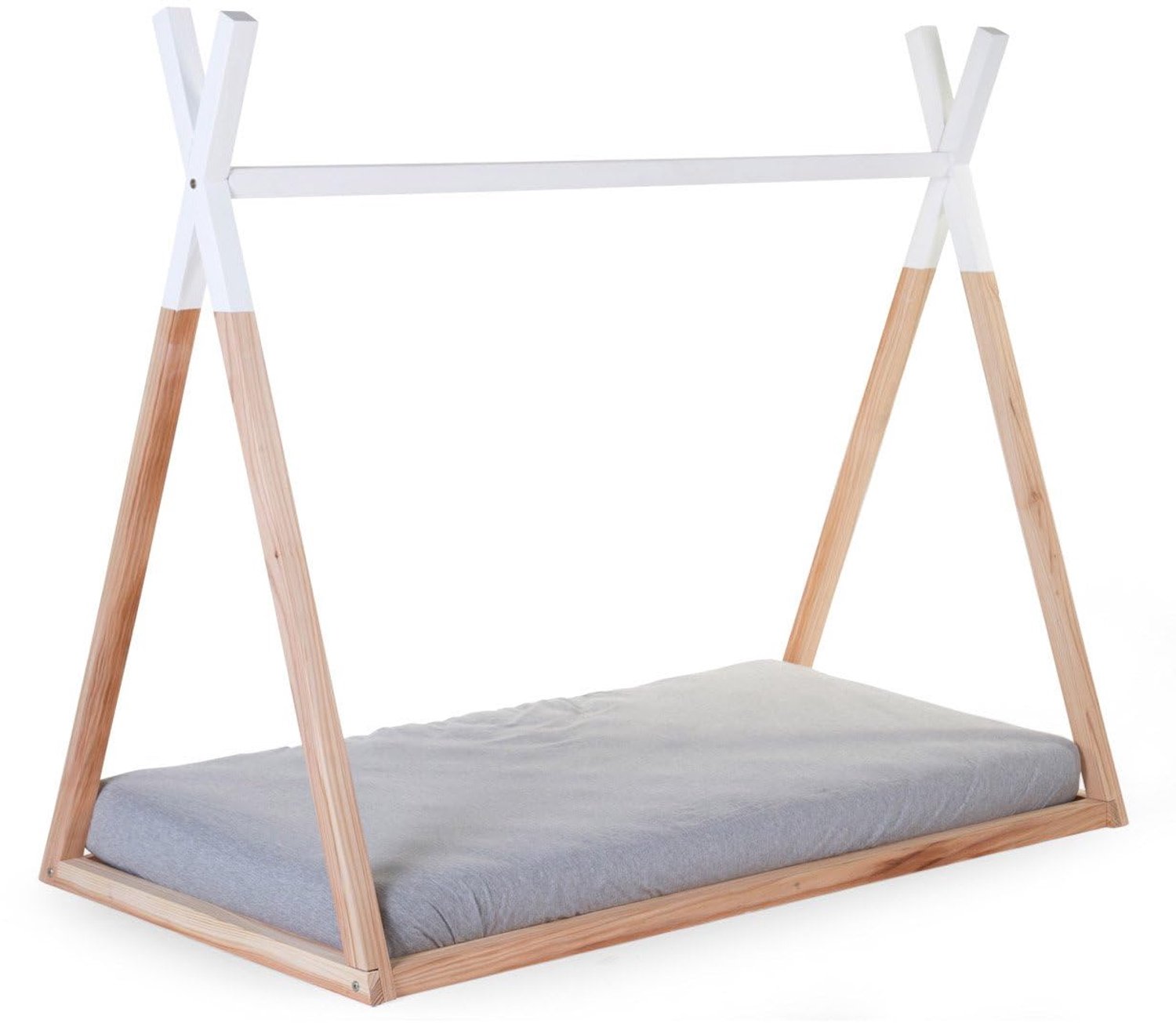 Teepee Kinderbed van Beukenhout, 70 x 140 cm