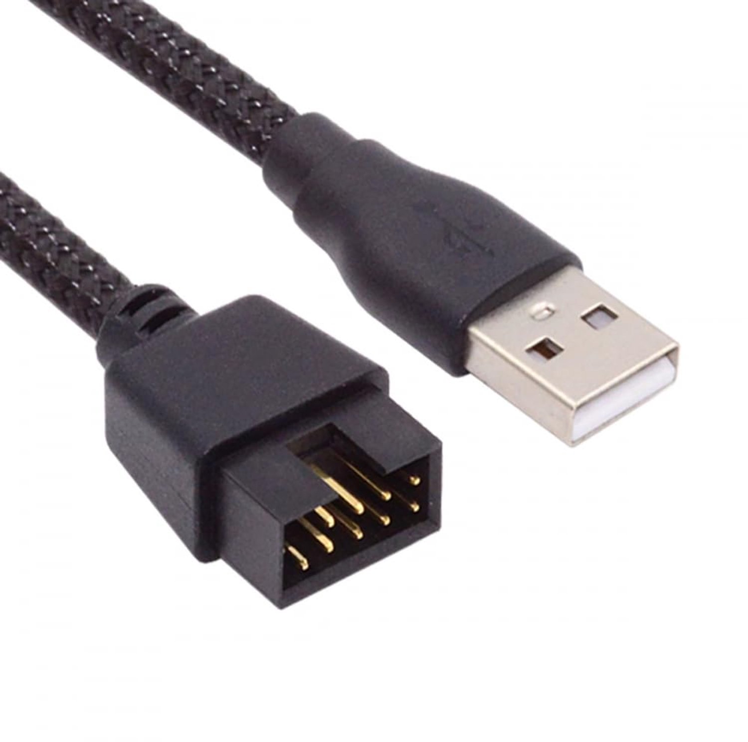 USB 2.0 Type A naar Moederbord Header Kabel 20cm