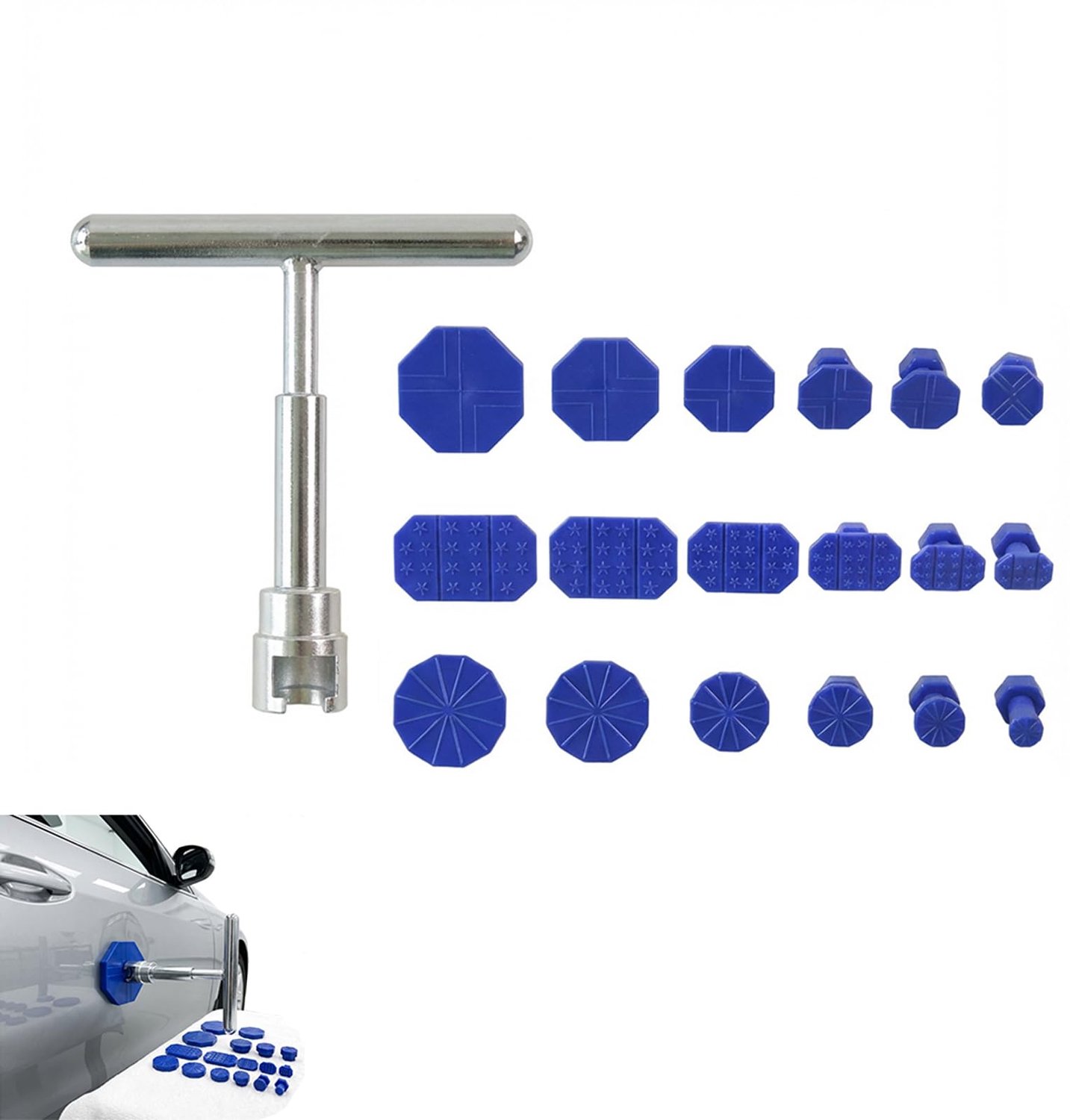 18-delige Auto Deuk Herstelset met Suction Cups