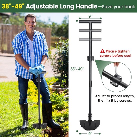 Graskantensnijder 36 inch — afbeelding 2