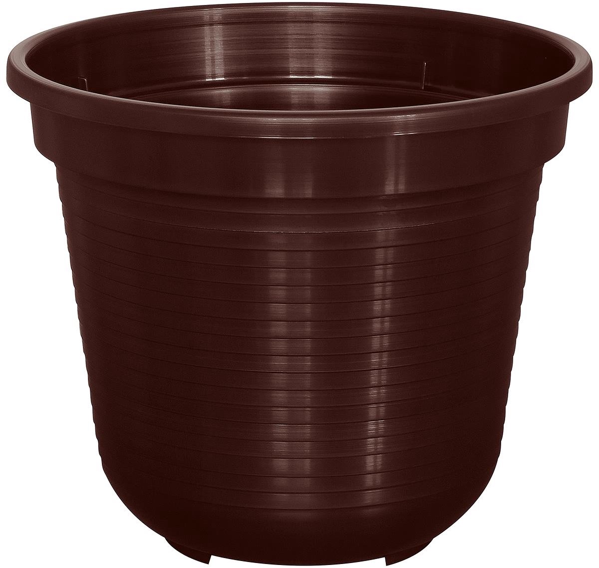 Geli Bloempot STANDARD Bruin Ø 16 cm - Kunststof