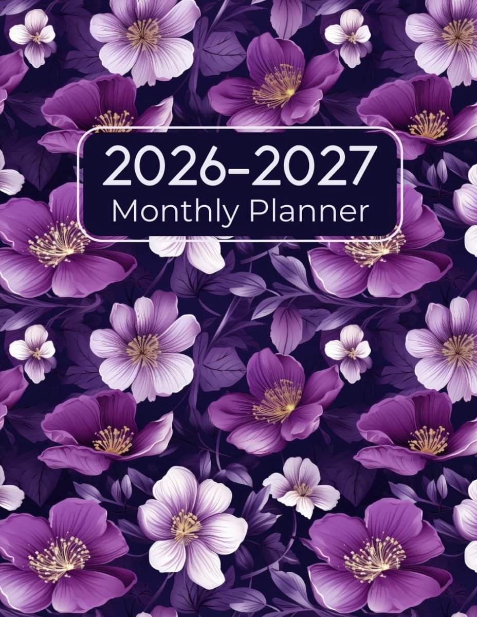 Maandplanner - Multicolor - 2 Jaar - Inspirerende Citaten - Voor Organisatie