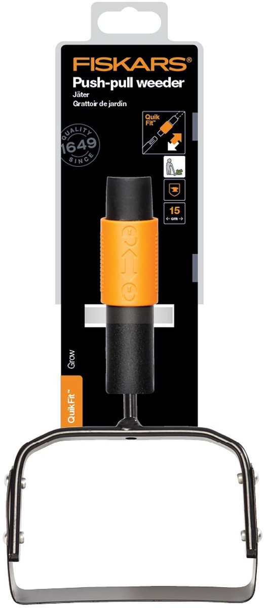 Fiskars Quikfit™ onkruidkoelie opzetstuk- Onkruid verwijderaar - 155 mm van Fiskars — afbeelding 2