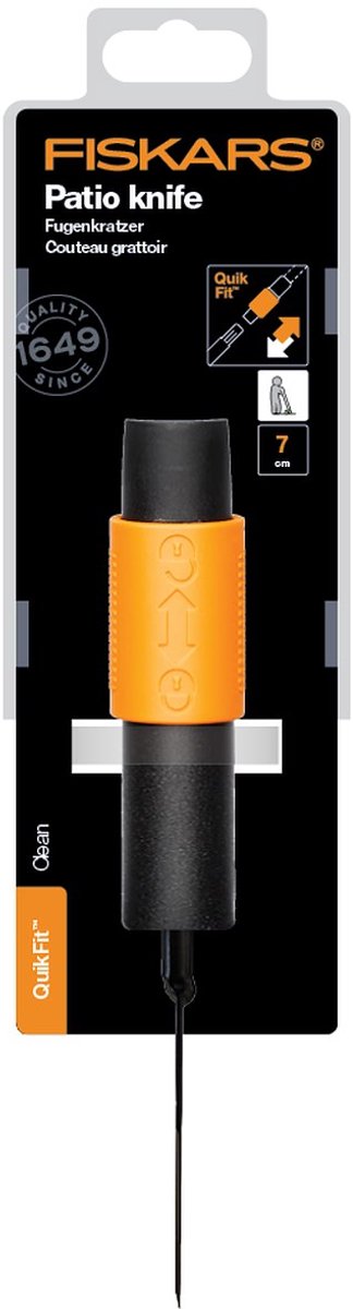 Fiskars Quikfit™ voegenkrabber opzetstuk - Onkruidverwijderaar - van Gehard staal - 25 cm van Fiskars — afbeelding 3