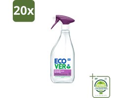 20 x Ecover - Kalkreiniger - Bessen & Basilicum - 500 ml - Grootverpakking - Vaatwasstrips - Kalkverwijderen - Kalkaanslag - Reiniger - Natuurlijke Reiniger - Ecologische Reiniger