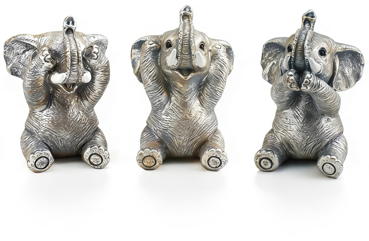 Decoratieve Olifanten Set van 3 voor Interieur