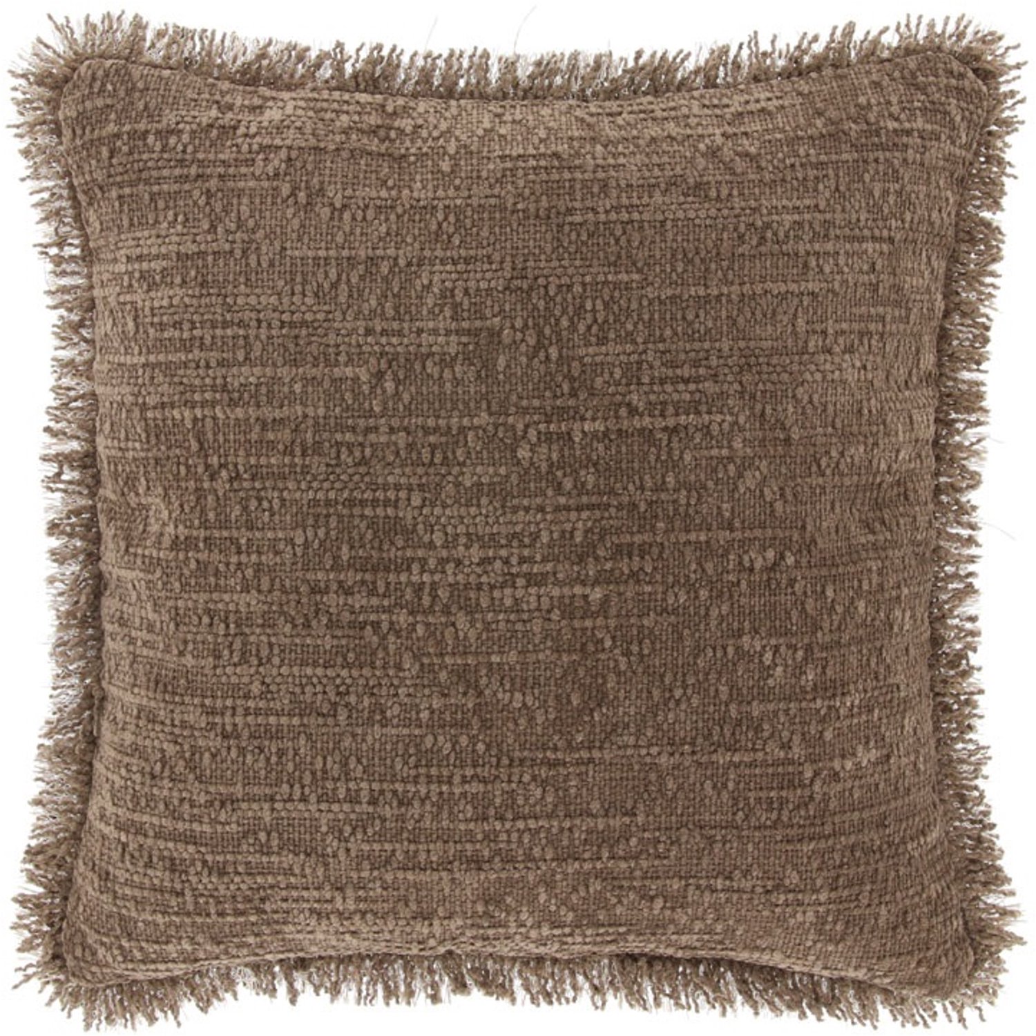 Unique Living Sierkussen Amy - taupe - 45x45cm