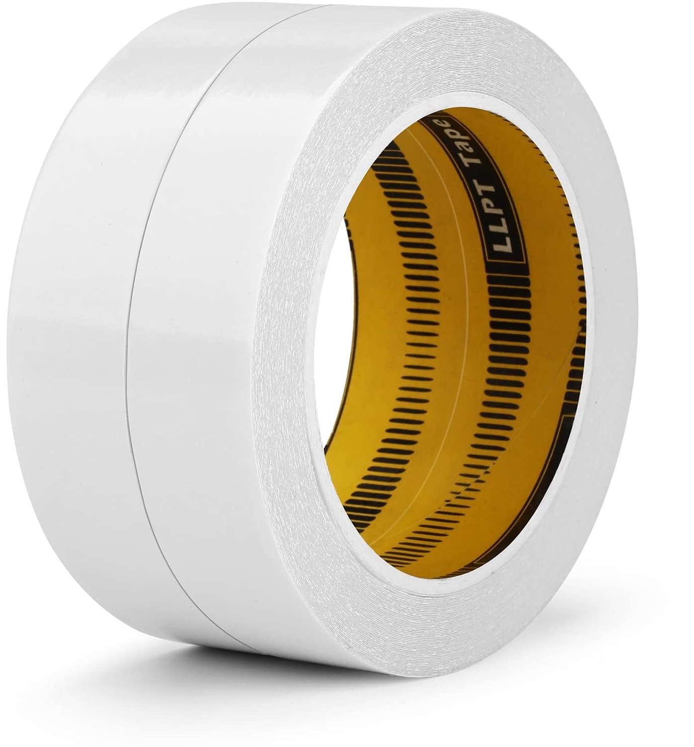 Dubbelzijdige Plakband 25mm x 15m - 2 Rollen Translucent Ultra Dun Handafbreekbaar voor DIY, Scrapbooking en Fotografie