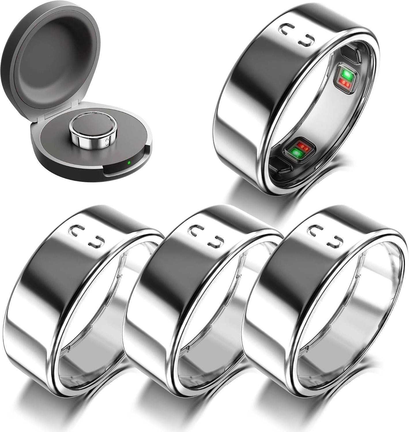 4 stuks TPU ringhoes voor Oura Ring 5