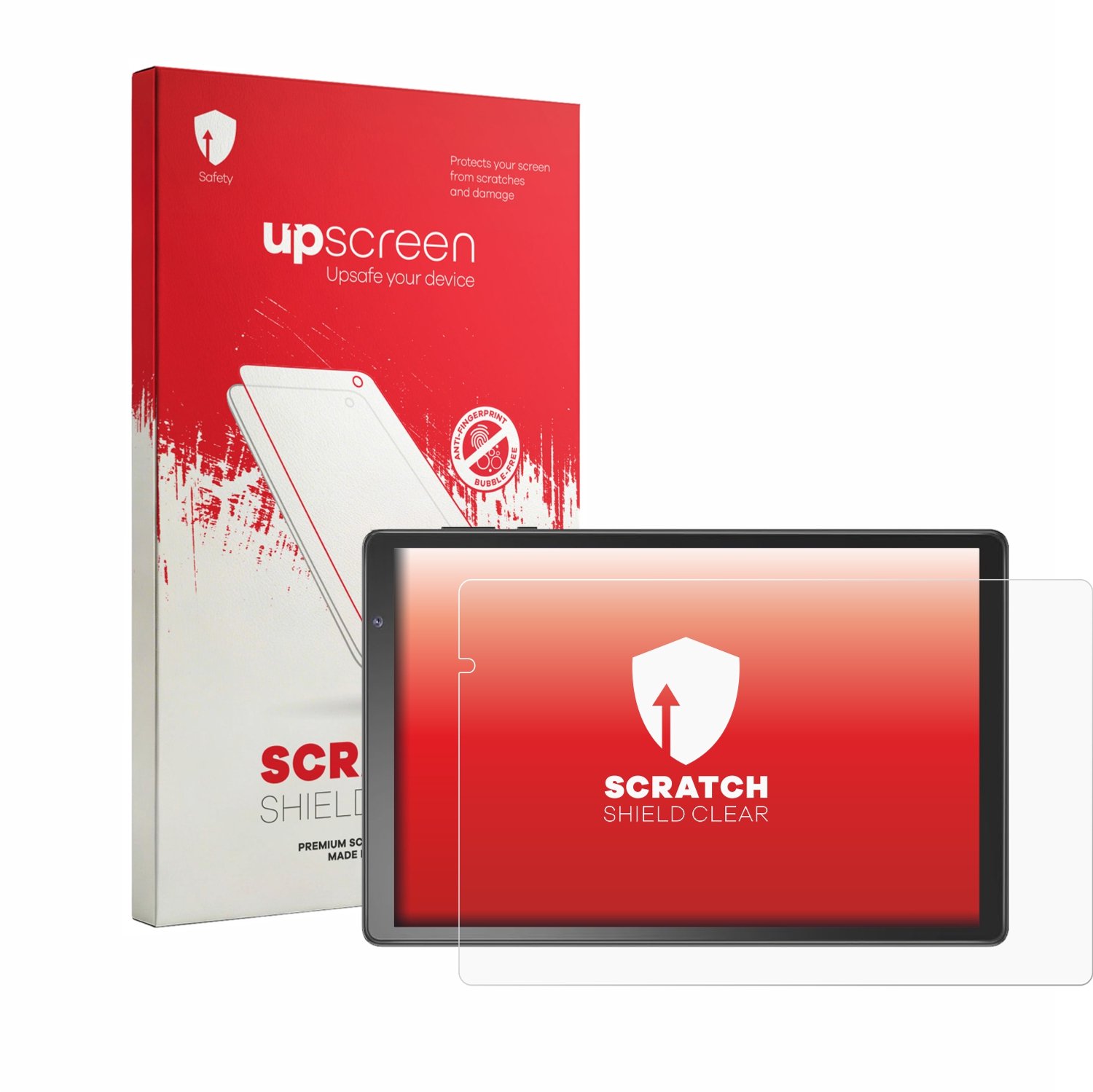 upscreen - Screenprotector voor Pritom Tronpad D10A M10 - Folie Beschermfolie transparant