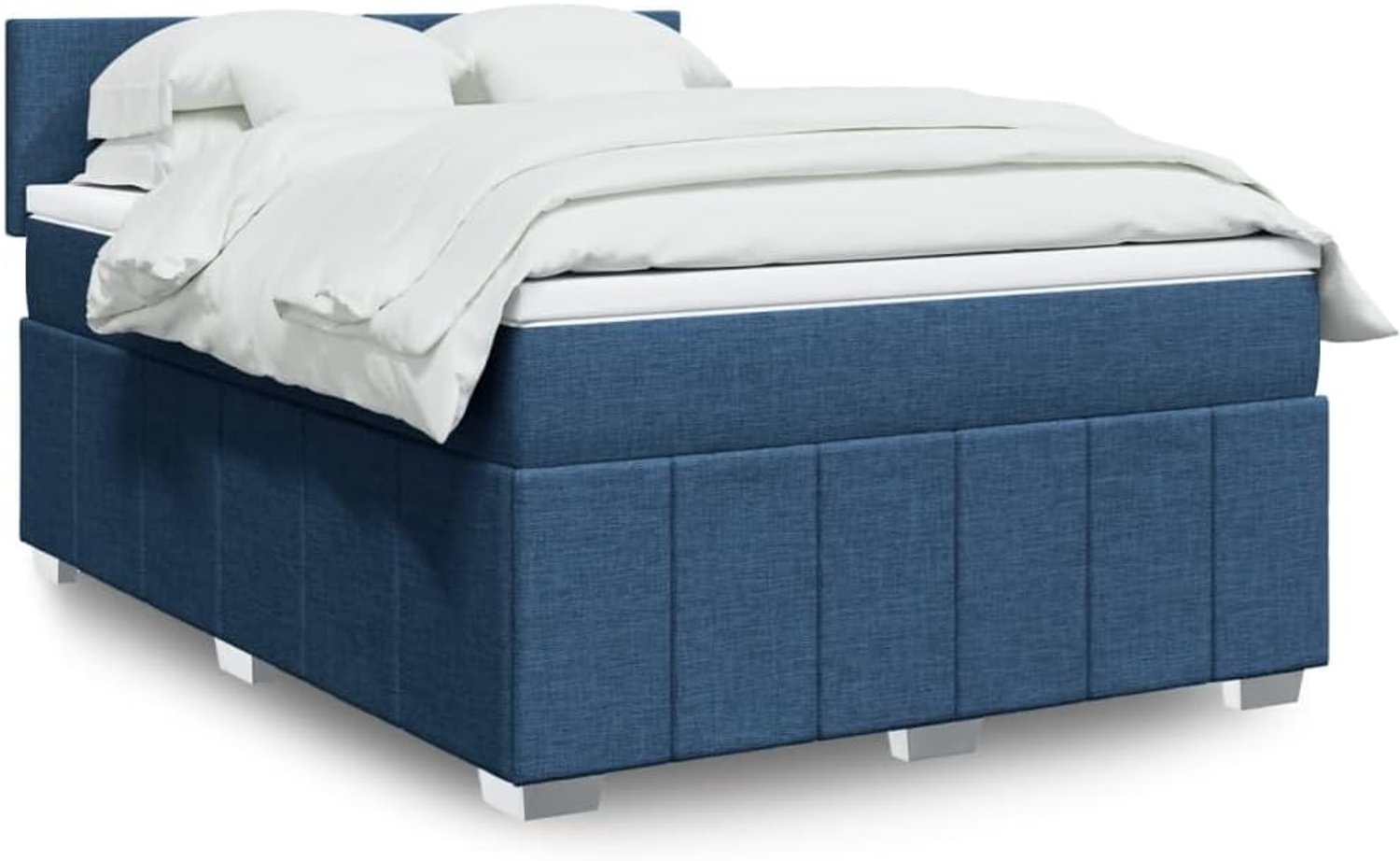 Comfort Pocketveringmatras Standaard Blauw 160x200 cm