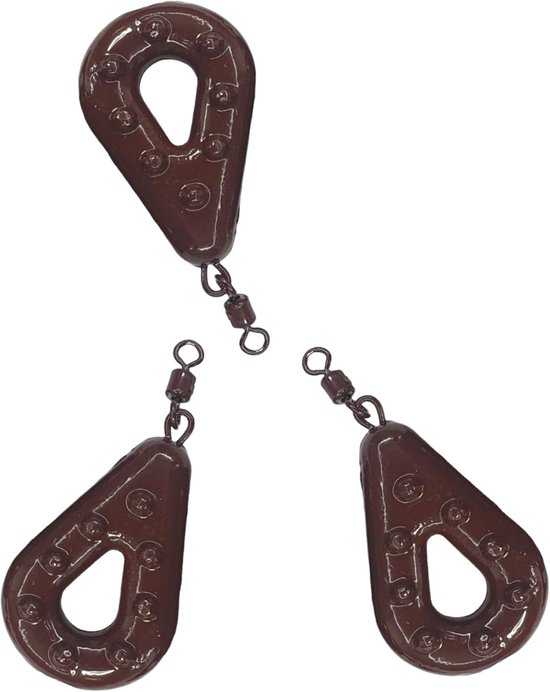 Grip Vislood Set 3 x 70g - Met Swivel - Grondvislood — afbeelding 5