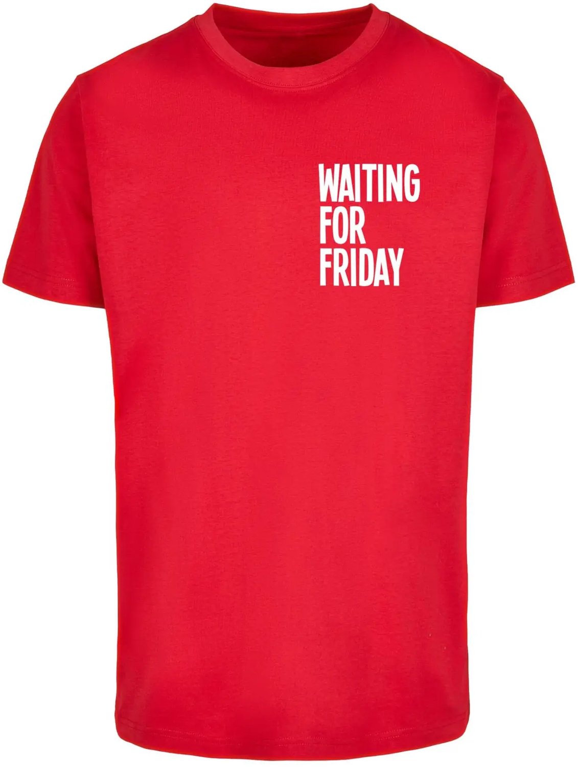 T-shirt Mister Tee Waiting For Friday Cityred