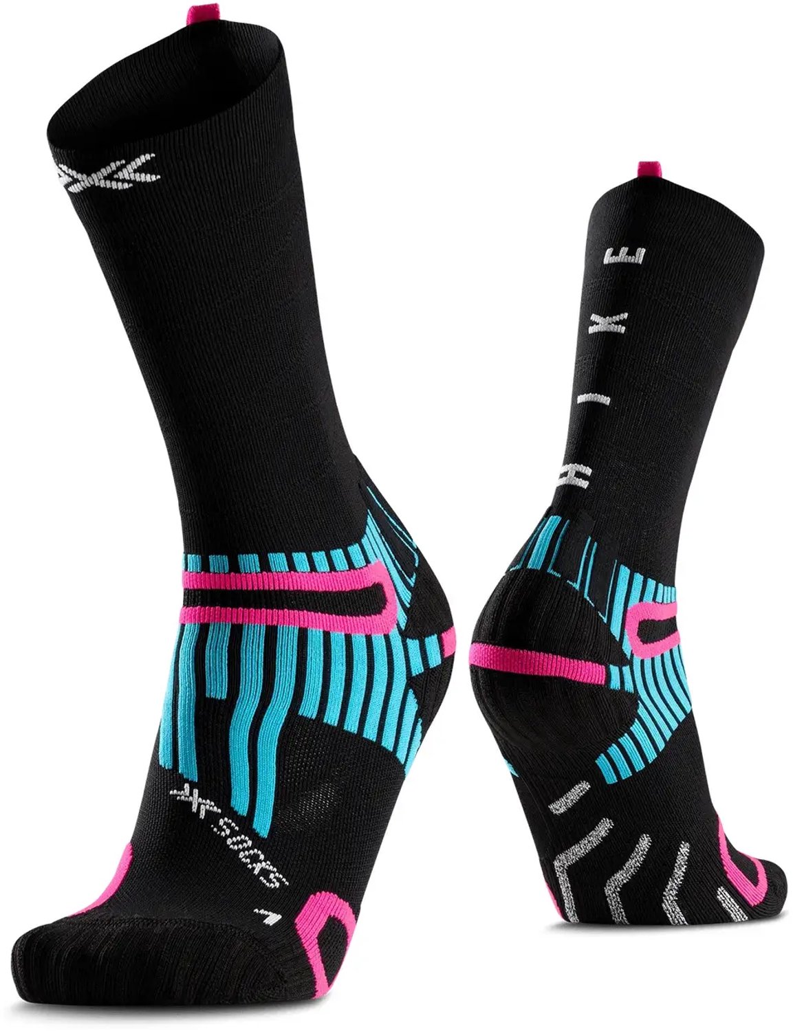 Sokken X-Socks Anatomix Crew Zwart