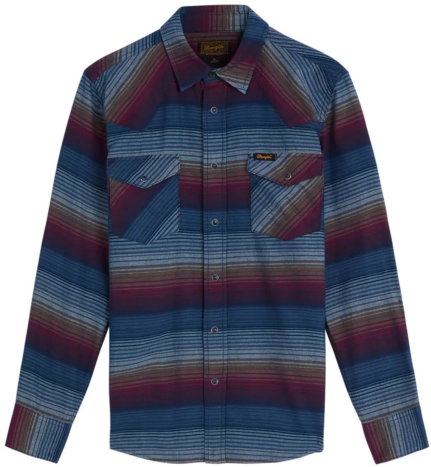 Wrangler Western Overhemd Met Lange Mouwen Veelkleurig L 00 Man Dark Americana
