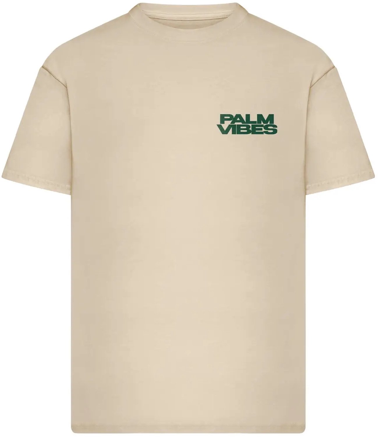 Oversized T-shirt Mister Tee Palm Vibes Whitesand