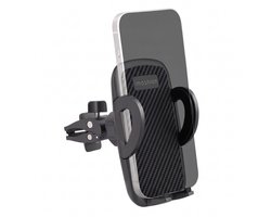 imoshion Telefoonhouder Auto Ventilatie rooster - Verstelbaar en 360° Draaibaar - GSM Houder - Universeel - Carbon Auto Accessories