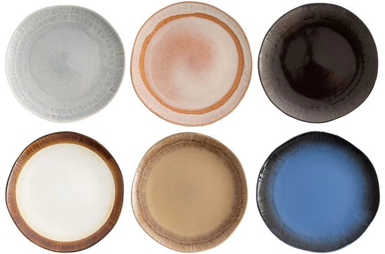 Studio Tavola Serviesset Earth Diverse Aardetinten 18-delig - Servies Set 6 Personen - Modern Design Aardewerk - Vaatwasser- & Magnetronbestendig — afbeelding 5