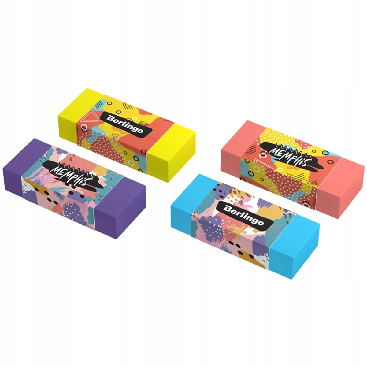 Berlingo Memphis Rechthoekige Gum - 1 Stuk