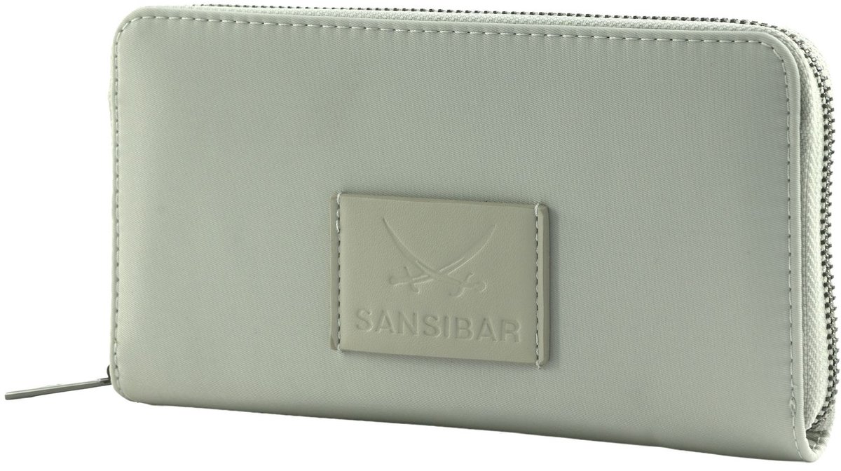 Sansibar portemonnee Zip Around Wallet Grey Lichtgrijs