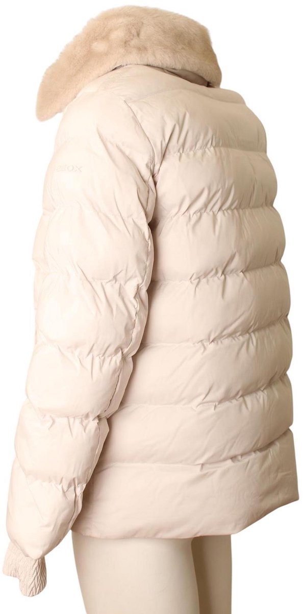 Geox - Kledij - Creme - Vrouwen - Maat M -