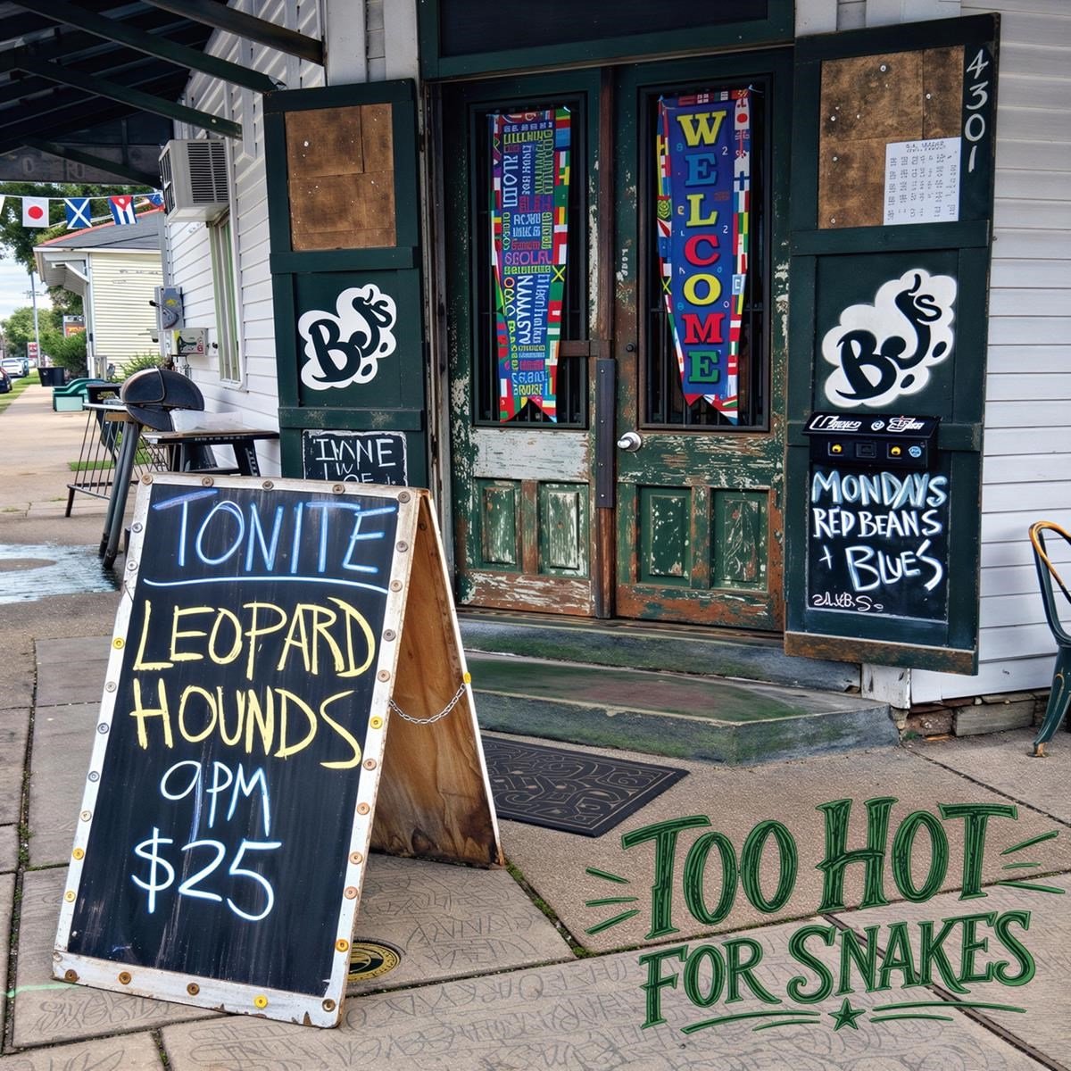 Leopard Hounds - Too Hot For Snakes (CD)