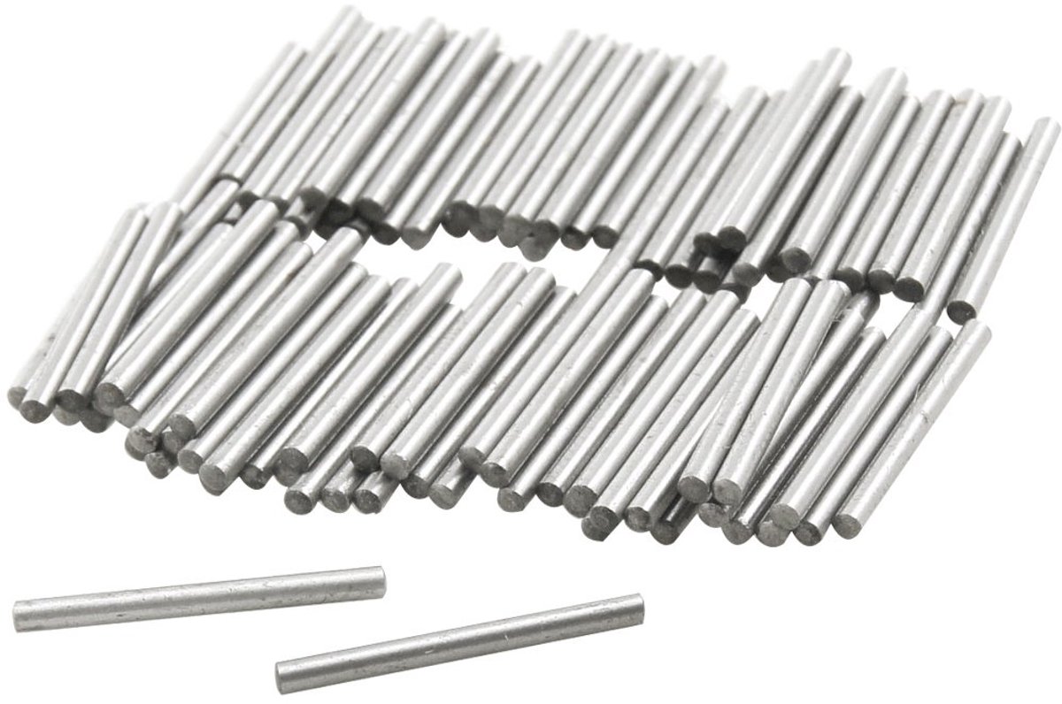 sourcingmap 100 stuks roestvrij staal 1,4 mm x 15,8 mm deuvelpennen bevestigen elementen