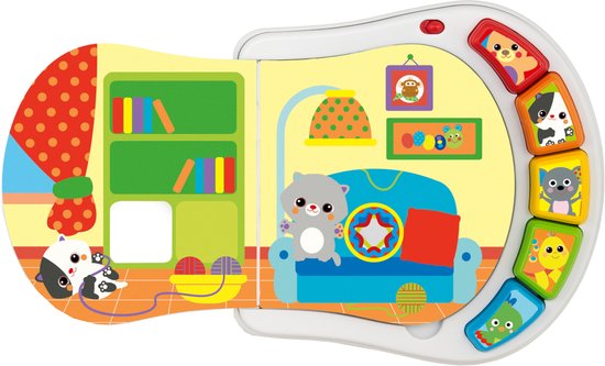 Chicco Spelboek dieren junior 19 x 19 cm van Chicco — afbeelding 3