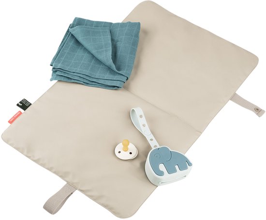 Done by Deer Foldable Changing Mat - Sand van Done by Deer — afbeelding 4