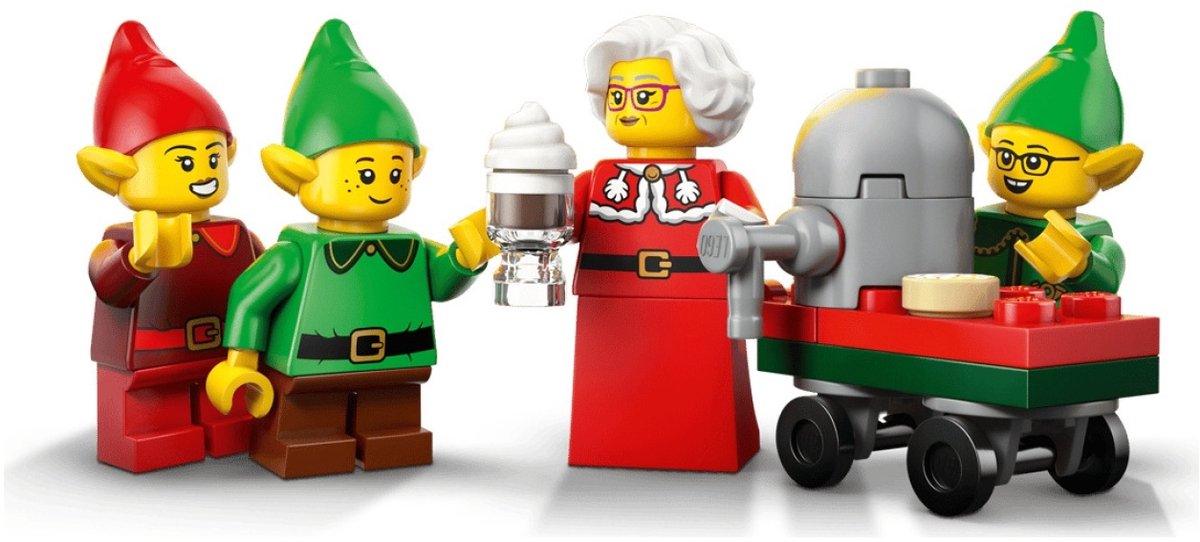 LEGO City Adventskalender 2026 Werkplaats van de Kerstman Speelgoed voor Kinderen 60510 – foto 3