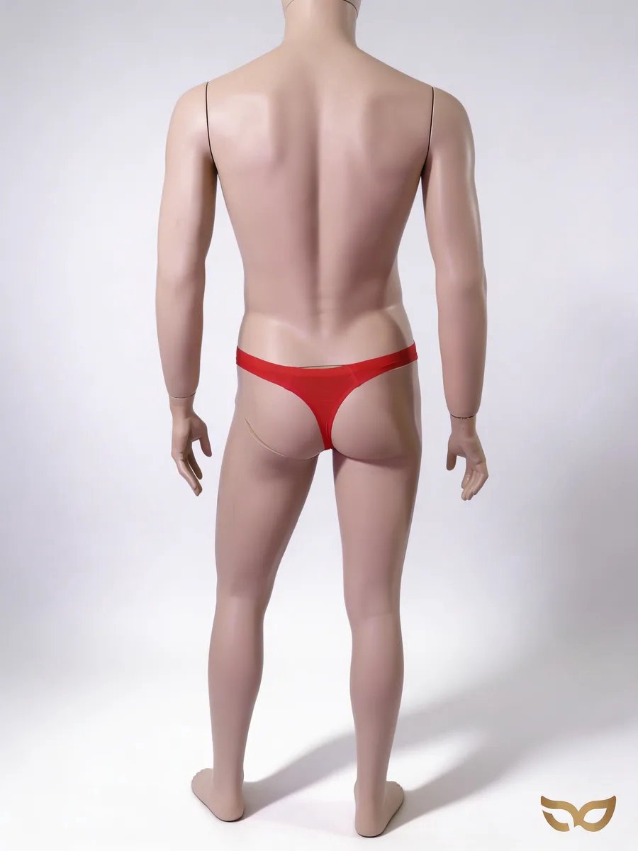 MySecretNL String voor Mannen - Erotische jockstrap - Donker Paars - Maat M