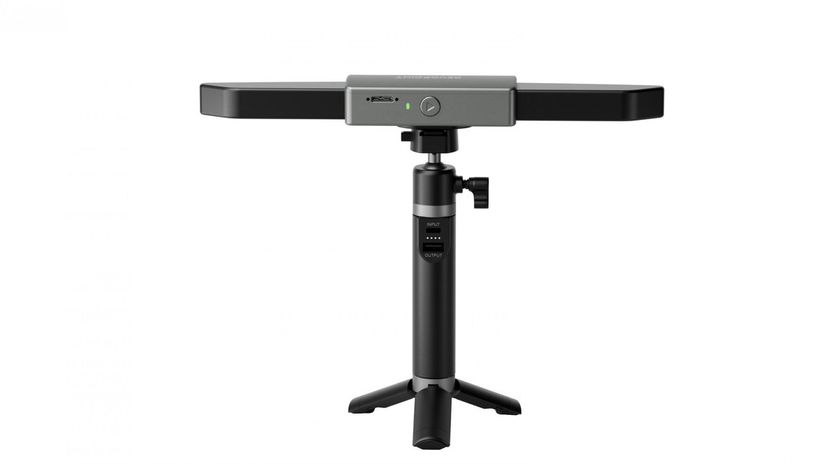 Revopoint RANGE 3D-scanner, infrarood gestructureerd licht voor grote objecten, precisie 0,1 mm